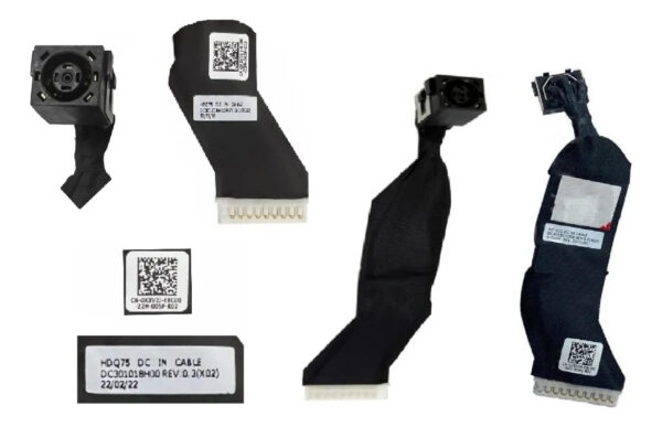 Cabo Dc Jack Dell Inspiron Gamer G15 5510 Dp/n 0396d9 -ORIGINAL