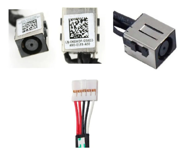 Cabo Dc In Power Jack Dell Inspiron I15-5548 -0M03W3 - Imagem 2